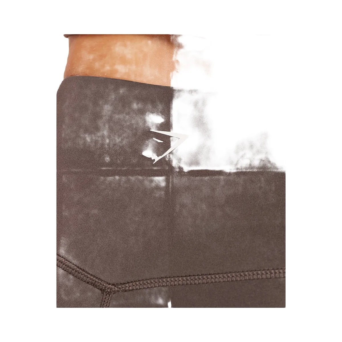 Gymshark Piping Legging - Walnut Brown/Chestnut Pink/Soft White - HypeFly India View 6