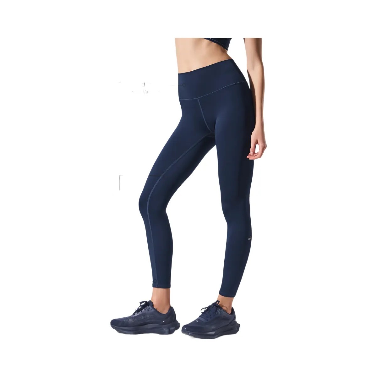 Alo Women's 7/8 High-Waist Airlift Legging - Navy - HypeFly India View 1