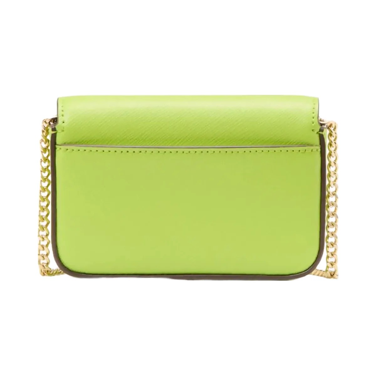 Kate Spade Madison Card Case Crossbody Grasshopper Green - HypeFly India View 4