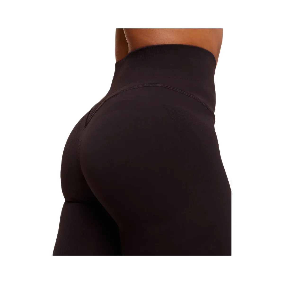 Gymshark Activate Seamless Leggings - Plum Brown - HypeFly India View 5