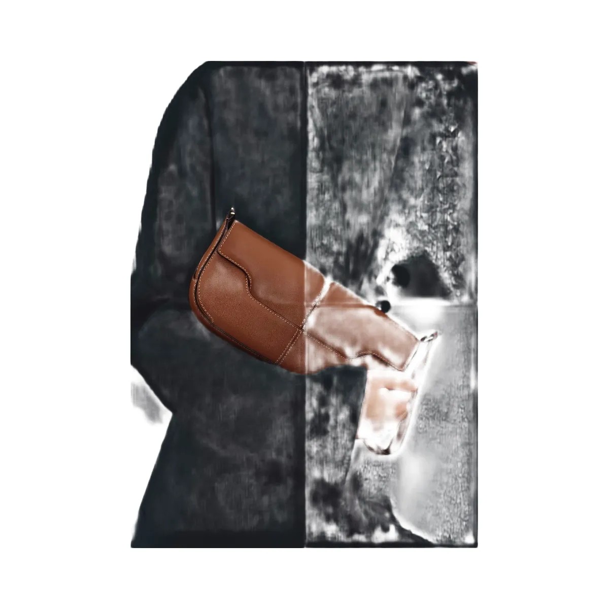 Polene Osmo Smooth Cognac - HypeFly India View 5