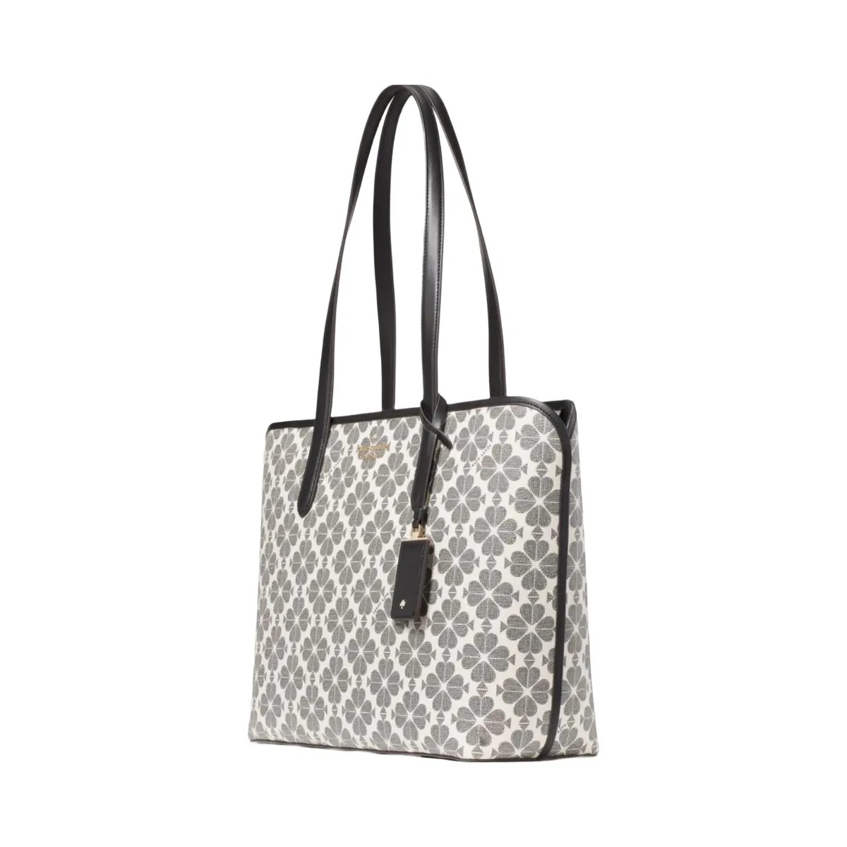 Kate Spade Signature Spade Flower Large Tote Black Multi - HypeFly India View 3