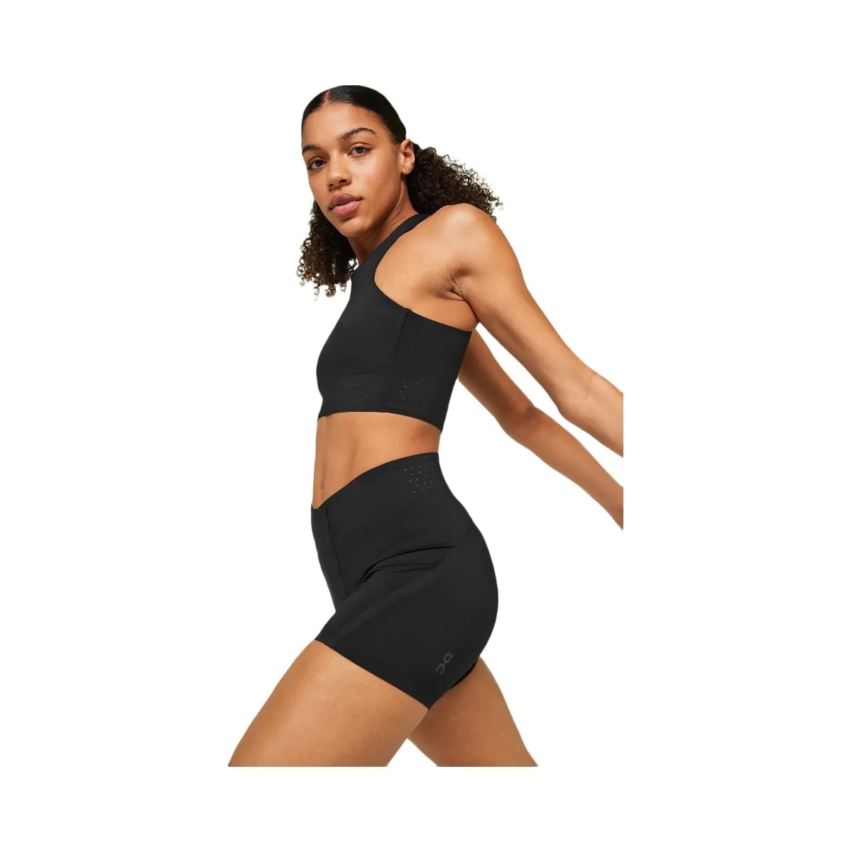 On Race Tights Black | Shadow - HypeFly India View 3