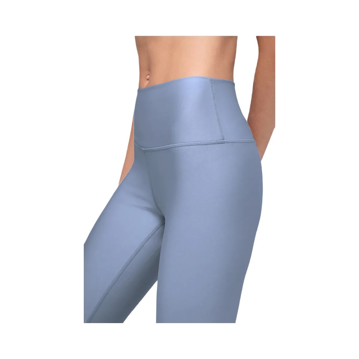 Alo Women's 7/8 High-Waist Airlift Legging - Winter Frost - HypeFly India View 3