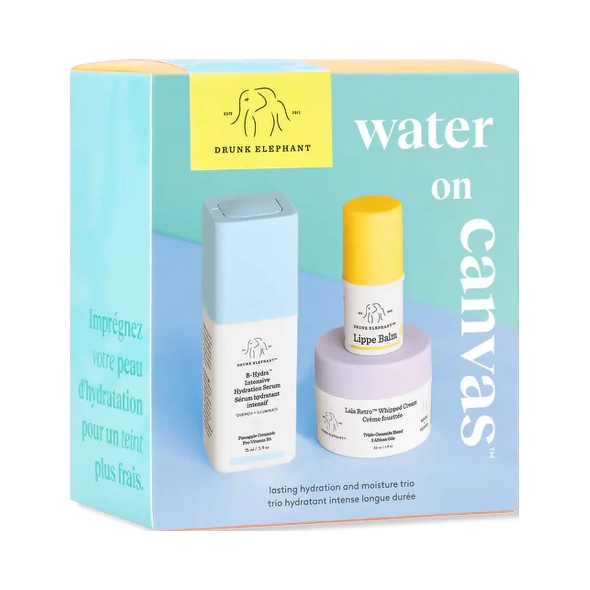 Drunk Elephant Water on Canvas Travel-Size Kit - HypeFly India View 4