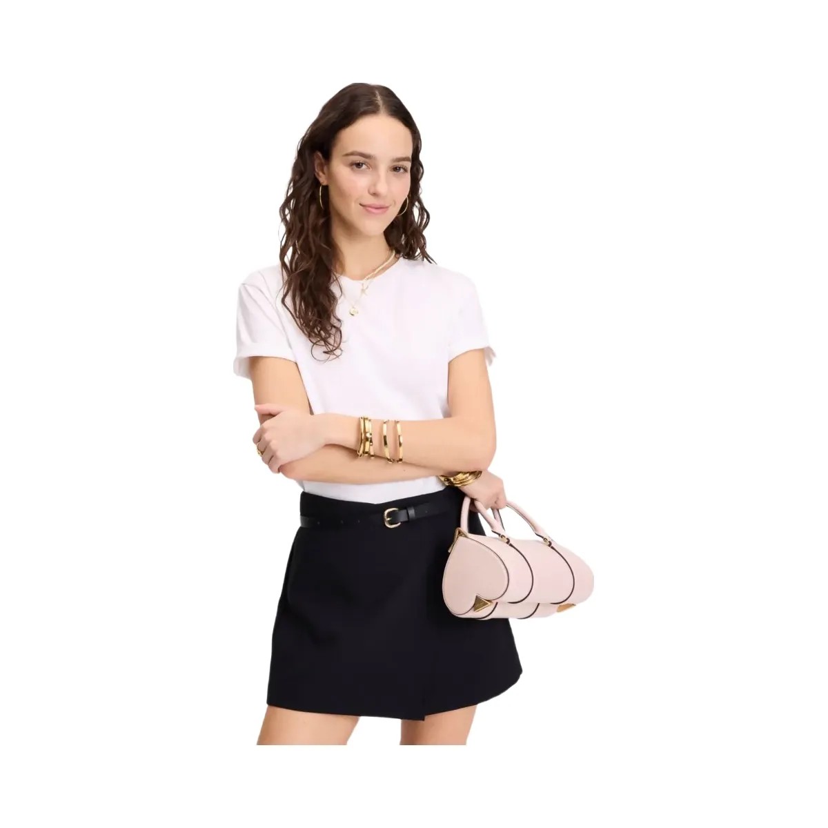 Kate Spade Icon Small Barrel Bag Rose Smoke - HypeFly India View 2
