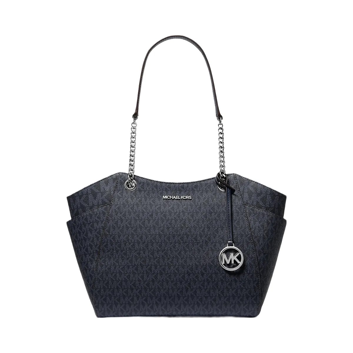 Michael Kors Jet Set Large Signature Logo Shoulder Bag Admiral - HypeFly India View 1