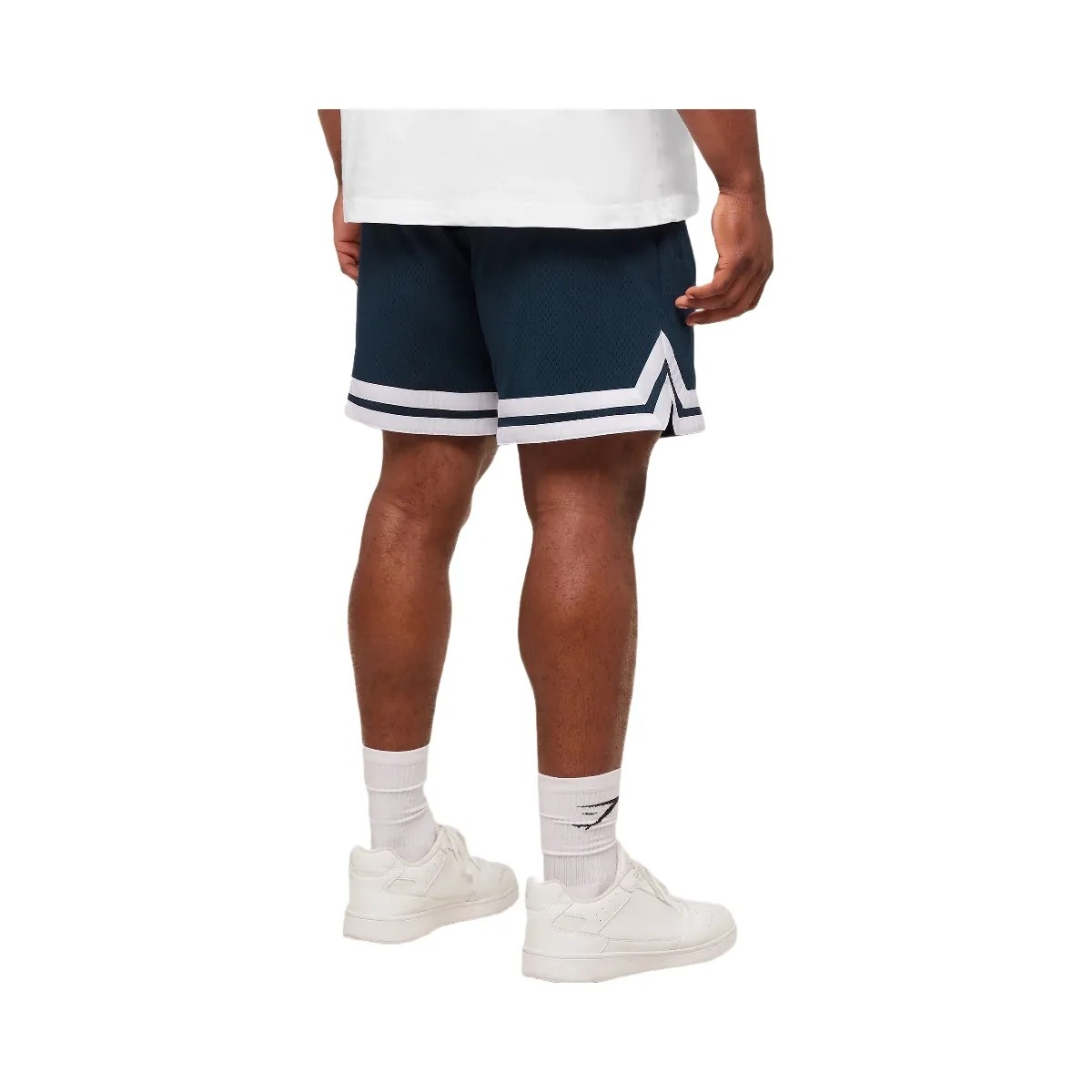 Gymshark Campus Mesh Shorts - Deep Petrol Blue - HypeFly India View 2