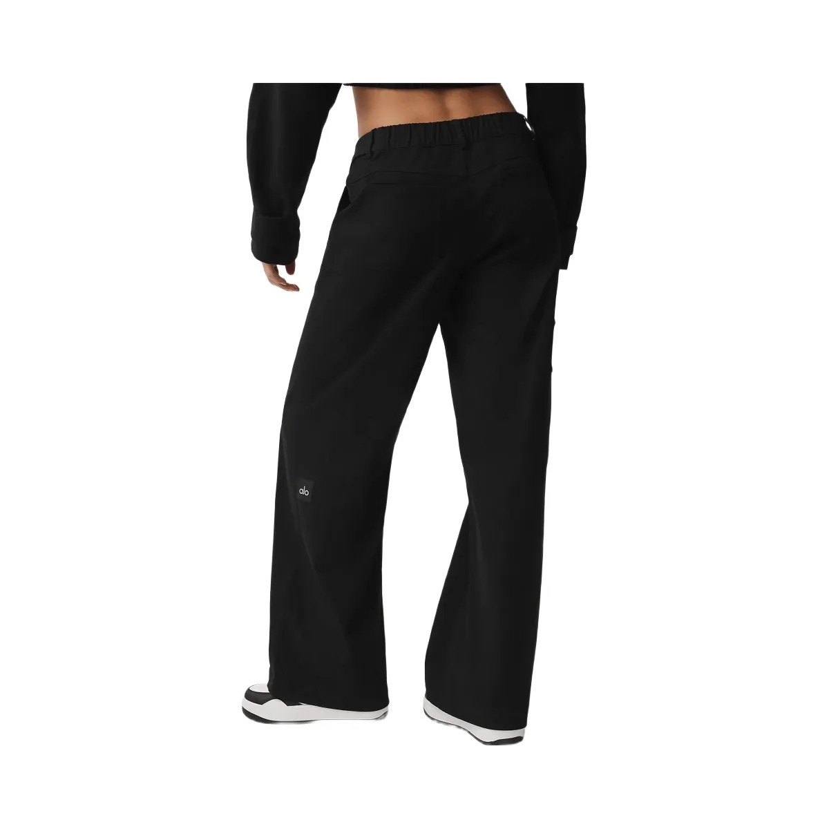 Alo Women's High Road Straight Leg Pant - Black - HypeFly India View 1