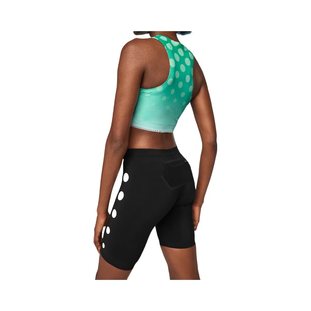 On Marathon Short Tight Distance Black - HypeFly India View 3