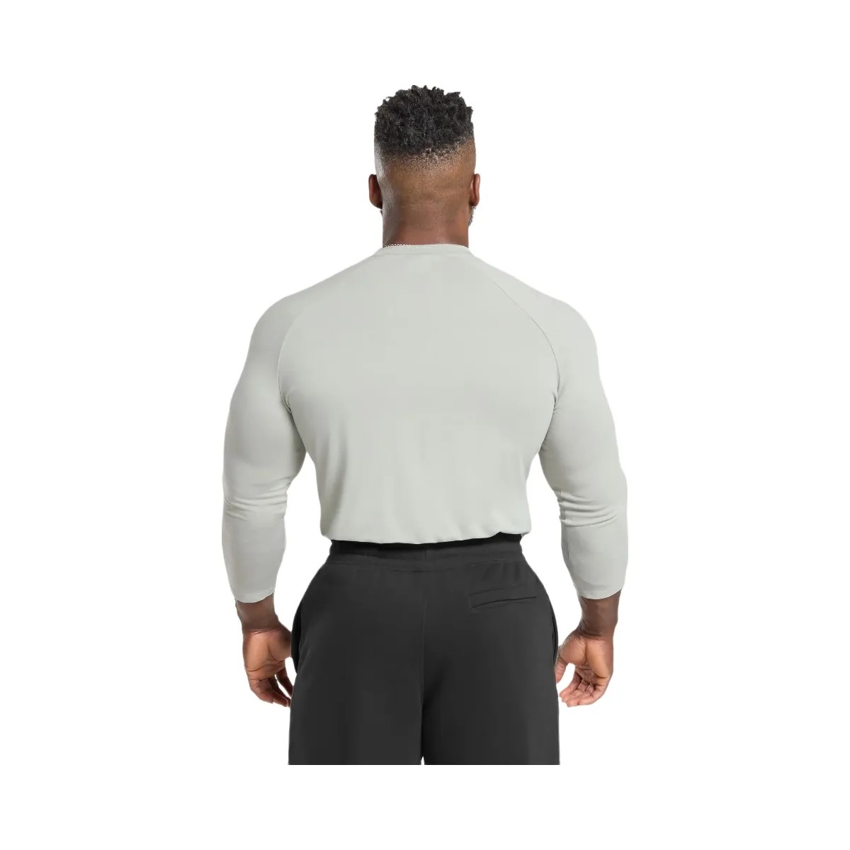Gymshark Legacy Henley - Stone Grey - HypeFly India View 2