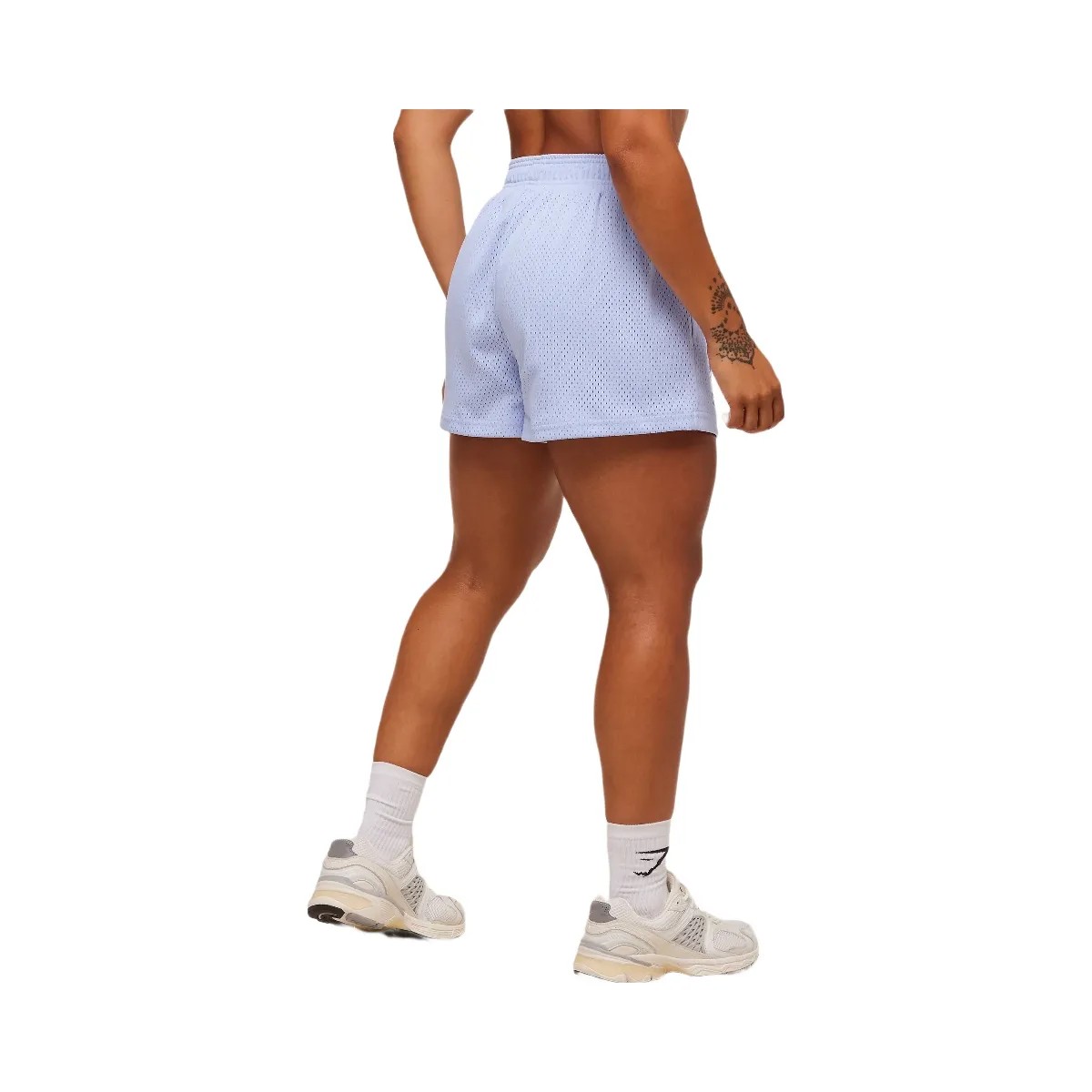 Gymshark Lifting Club Mesh Shorts - Peri Blue - HypeFly India View 2