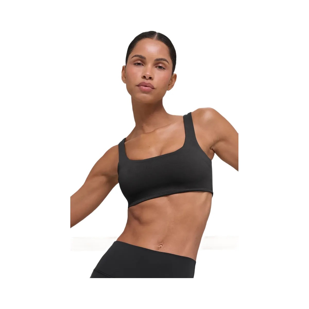 Alo Women's ALO Softsculpt Precision Bra - Black - HypeFly India View 1