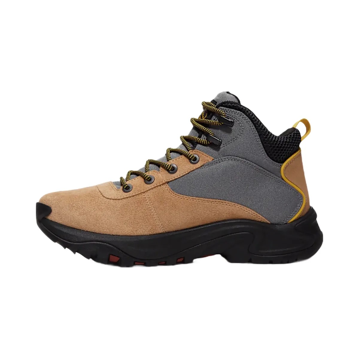 Timberland Mt Maddsen Peak Mid Waterproof Hiking Boot Medium Beige Suede Men'S - HypeFly India View 5