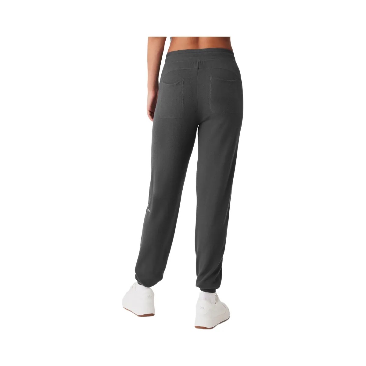 Alo Women's Soho Sweatpant - Anthracite - HypeFly India View 4