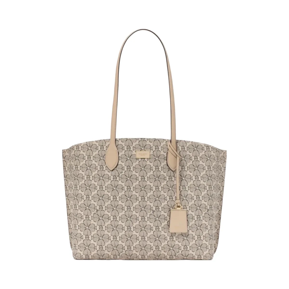 Kate Spade Suite Spade Flower Large Work Tote Neutral Multi - HypeFly India View 1