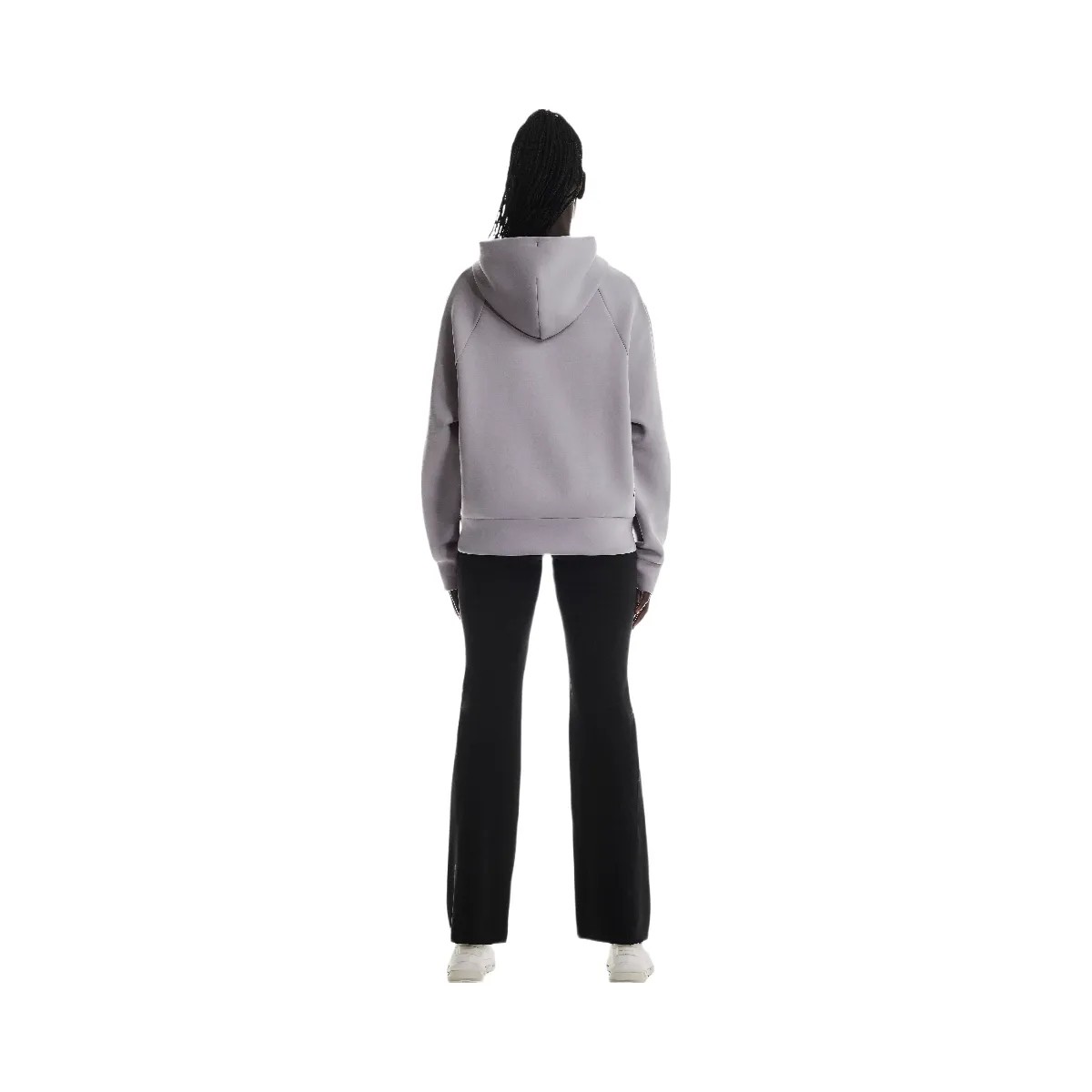 On Focus Tech Zip Hoodie Lilac - HypeFly India View 2