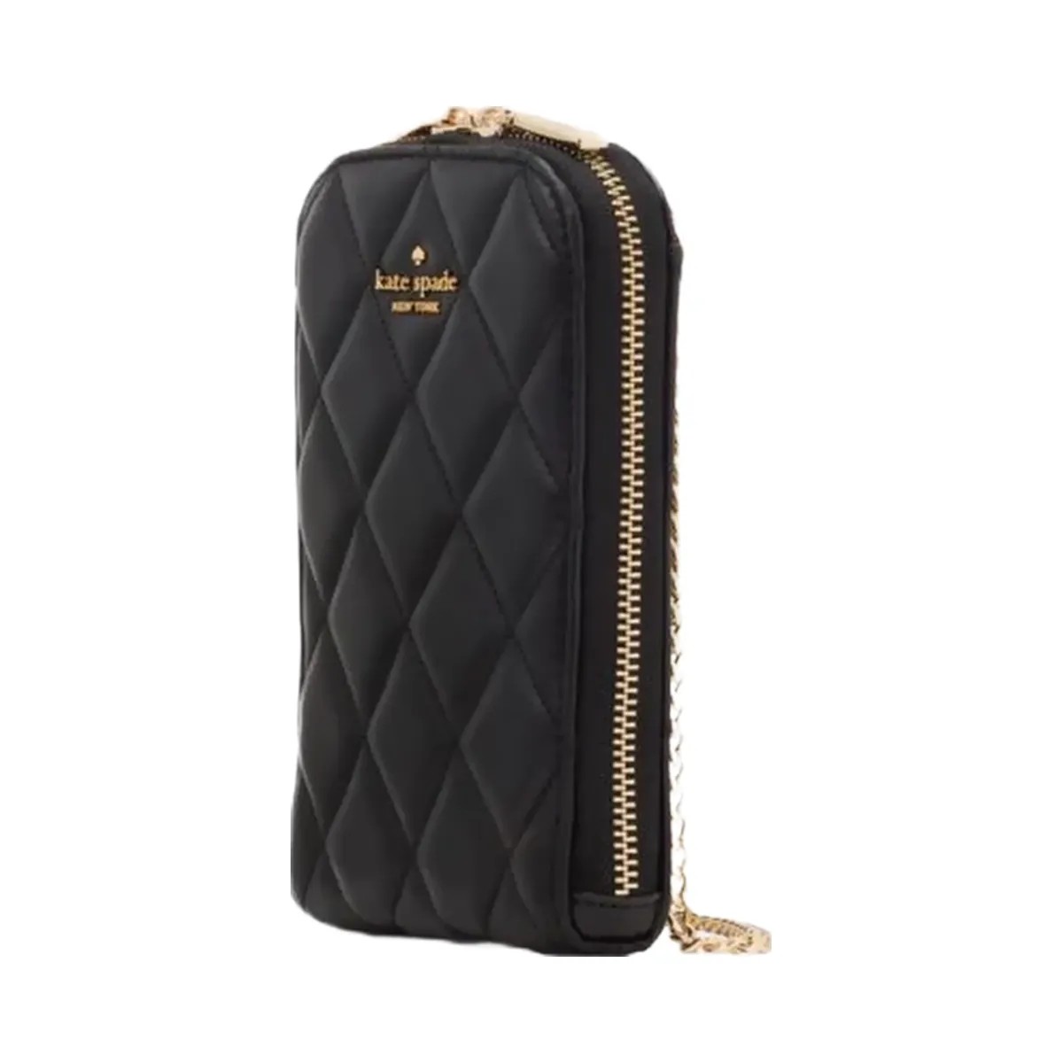 Kate Spade Carey Quilted North South Phone Crossbody Black - HypeFly India View 3