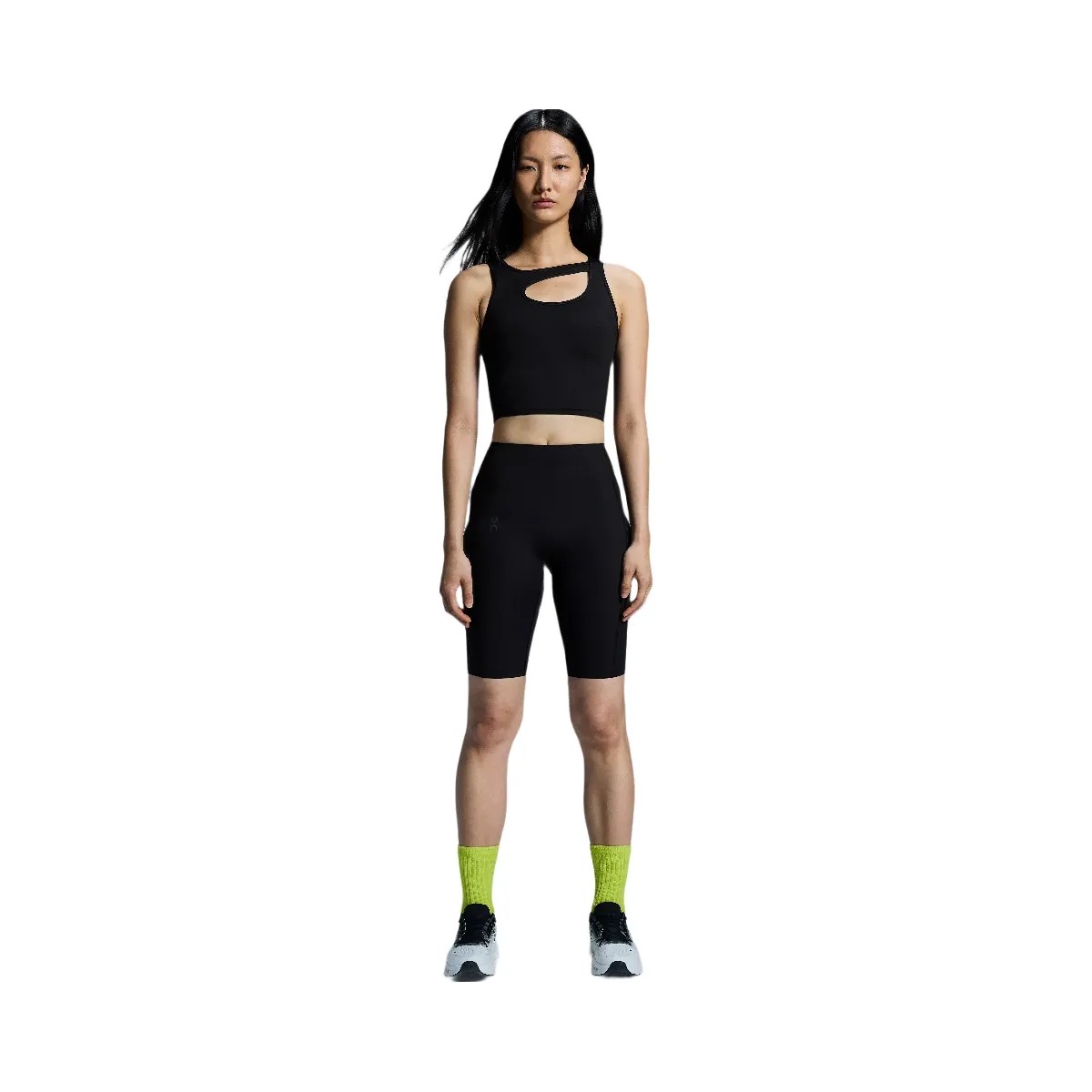 On Studio Cut-Out Crop Black - HypeFly India View 4