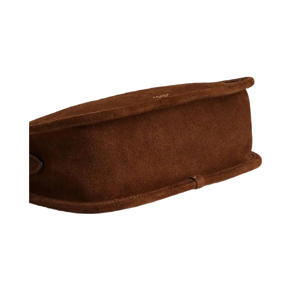 Coach Waverly Bag Suede-Brass-Warm Brown - HypeFly India View 2