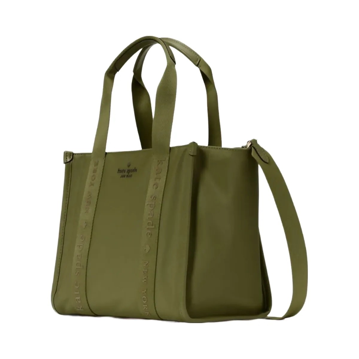Kate Spade Kip Nylon Small Tote Enchanted Green - HypeFly India View 3