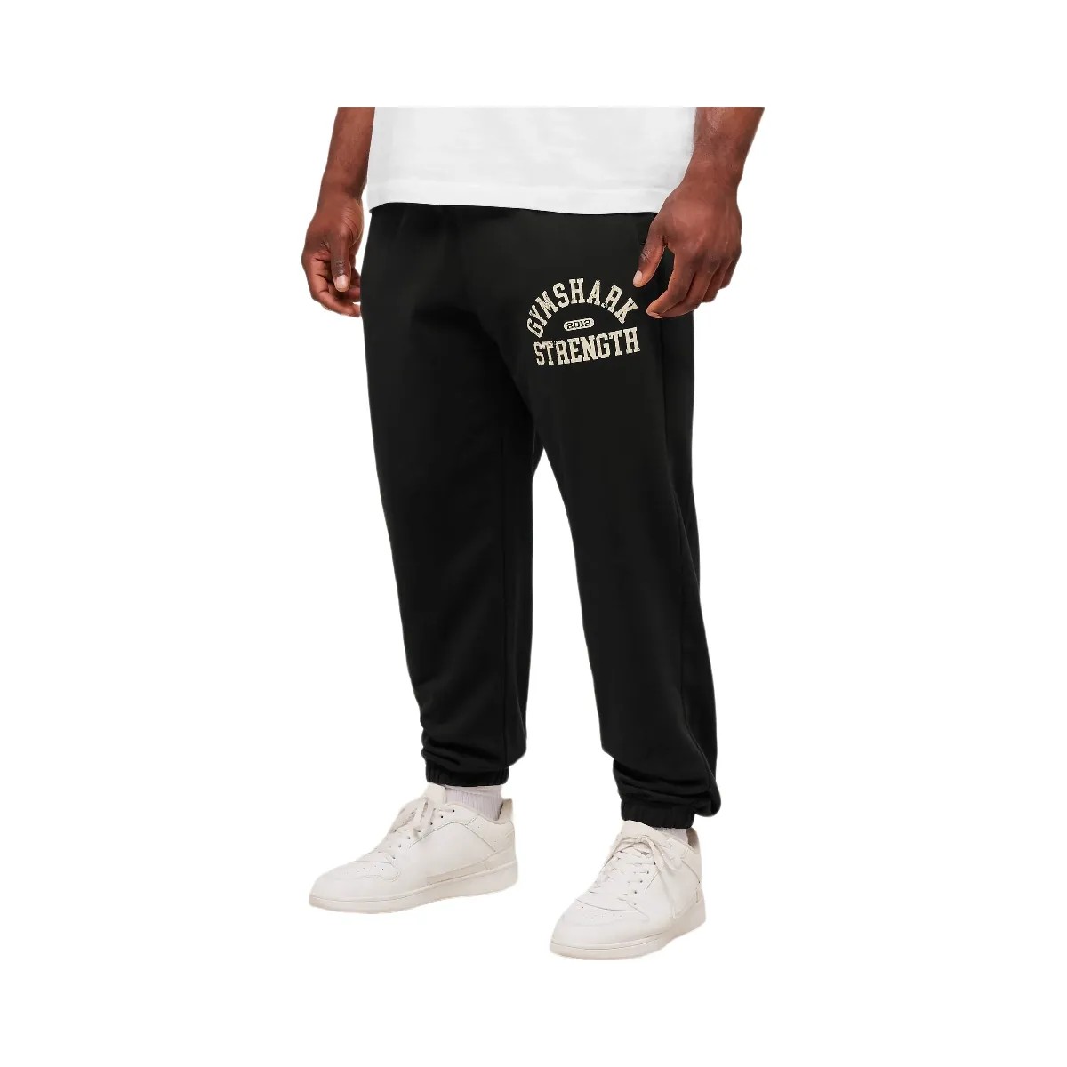 Gymshark 2012 Strength Joggers - Black - HypeFly India View 3