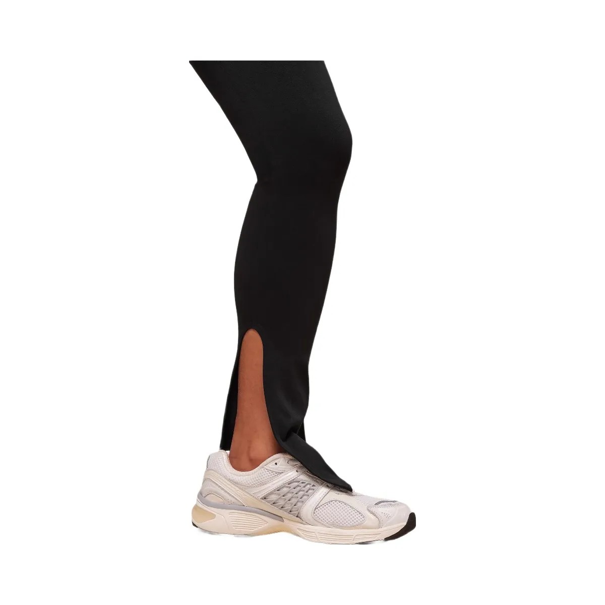 Gymshark everywear Warp Knit Flare Leggings - Black - HypeFly India View 5