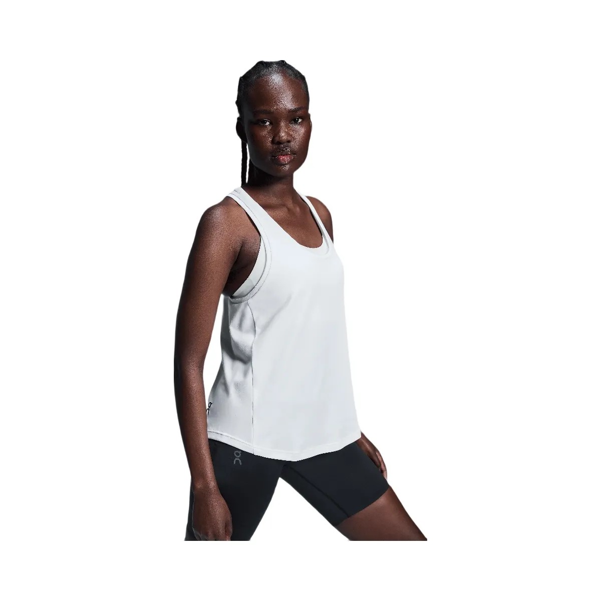On Focus Tank White | White  - HypeFly India View 3