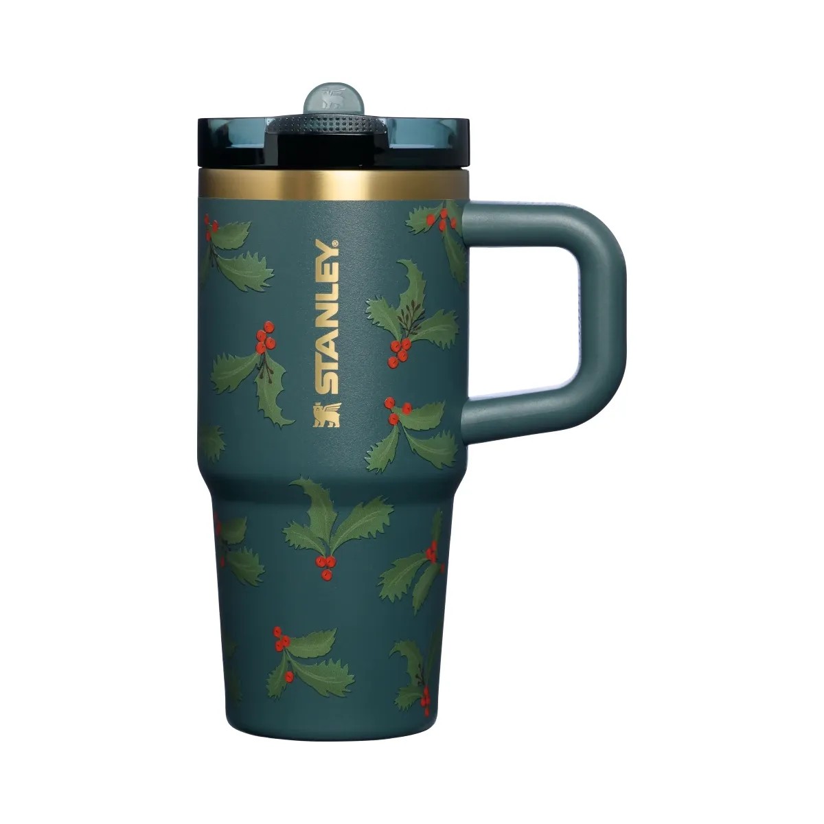 Stanley Cheers and Cheer Quencher ProTour Flip Straw Tumbler (14OZ) Holiday Botanical - HypeFly India View 1