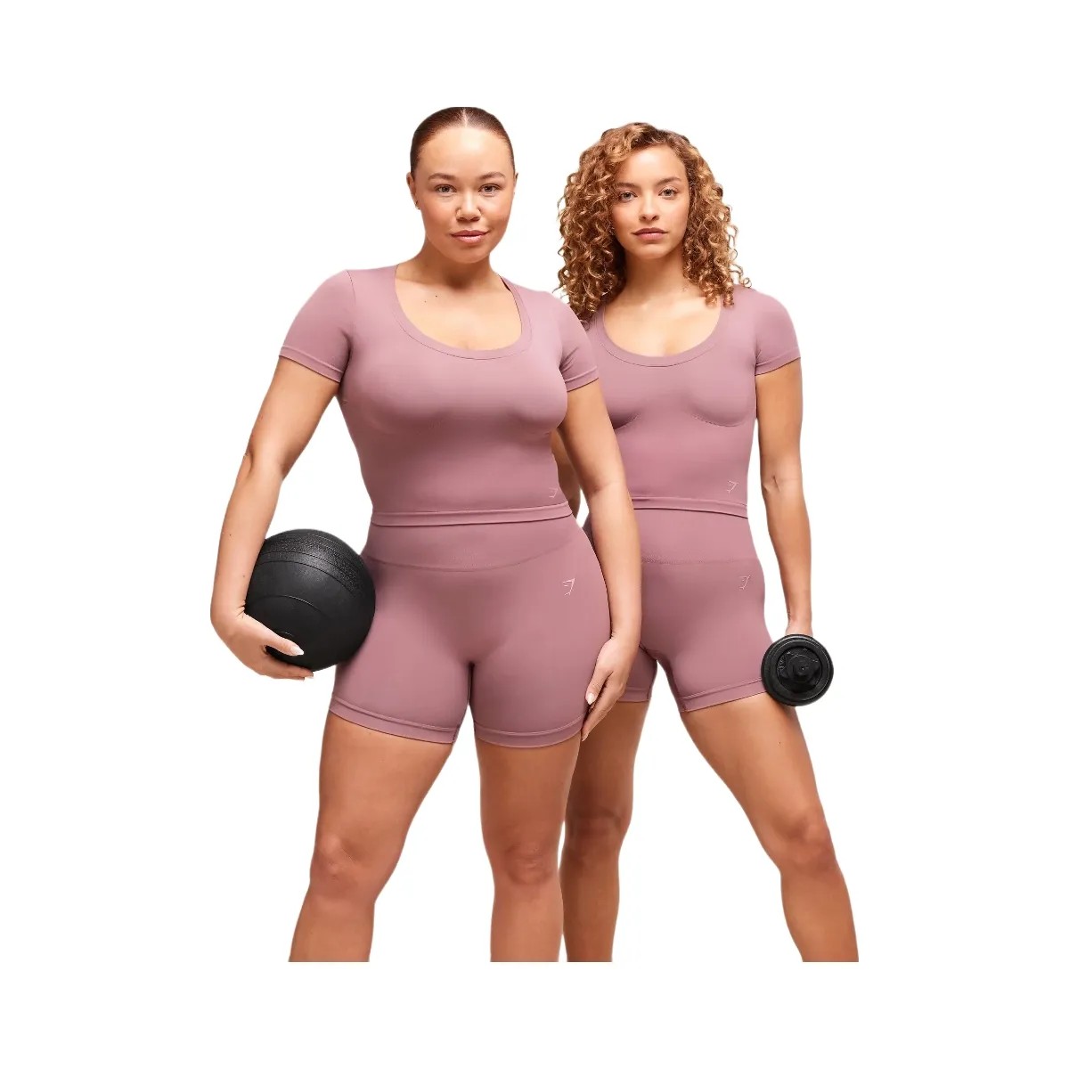 Gymshark Soft Sculpt Shorts - Calm Pink - HypeFly India View 3