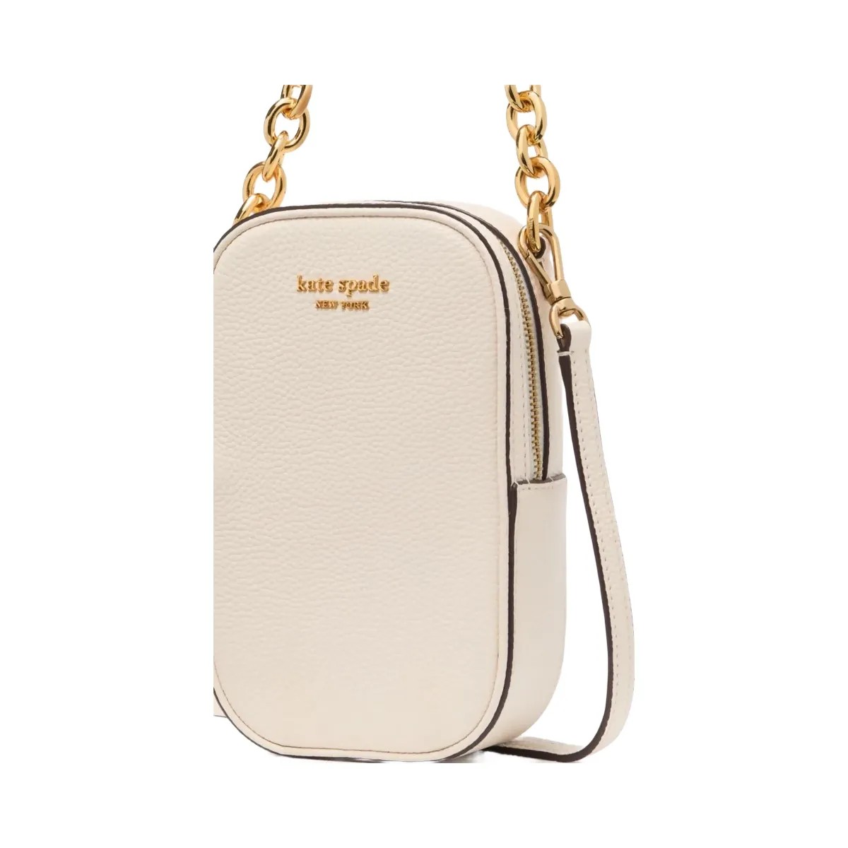 Kate Spade Jolie Chain Phone Crossbody Parchment - HypeFly India View 1