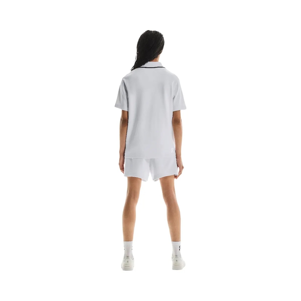 On Courtside Polo White - HypeFly India View 5