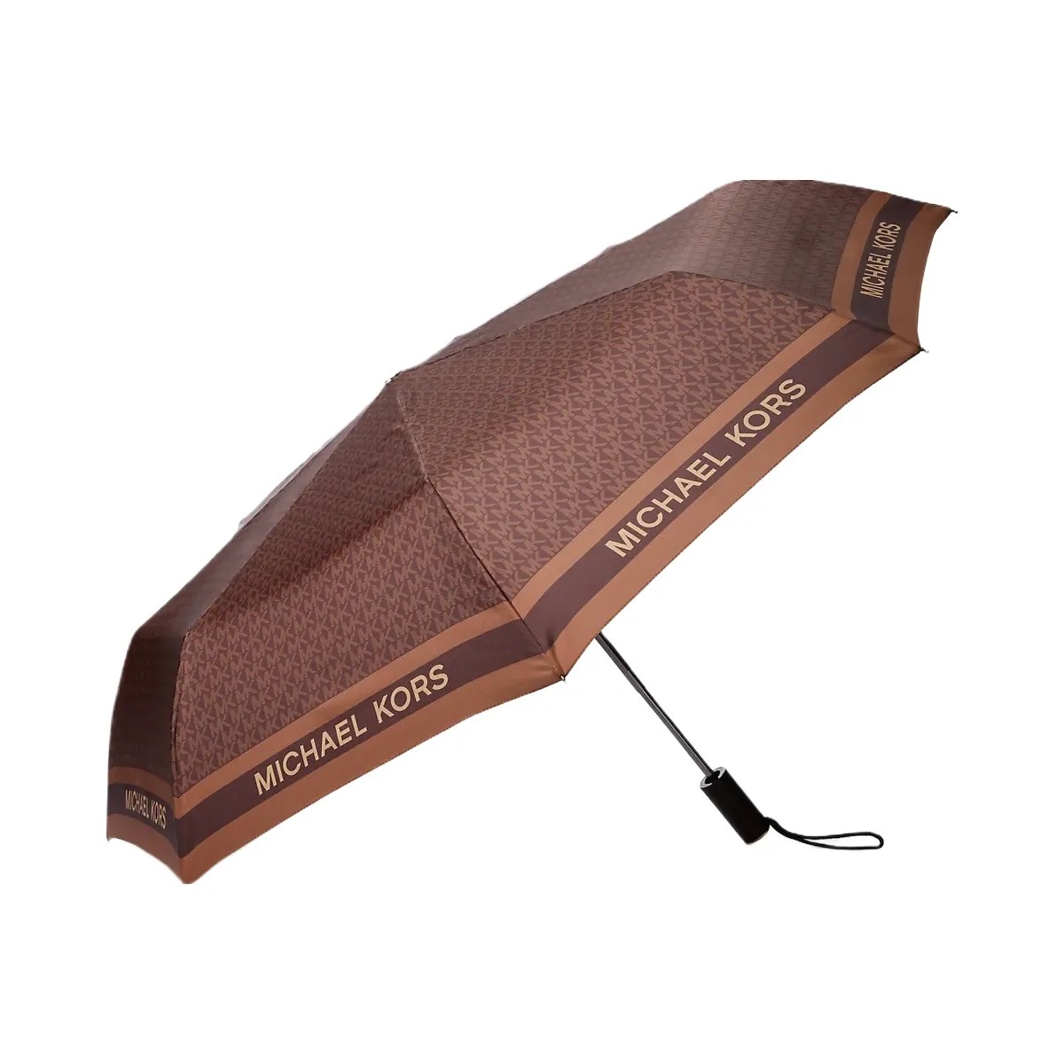 Michael Kors Logo Umbrella Brown - HypeFly India View 1