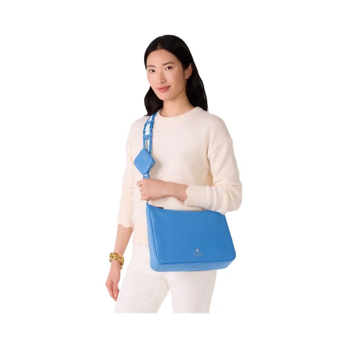 Kate Spade Emma Large Crossbody Bag Tide Pool - HypeFly India View 2