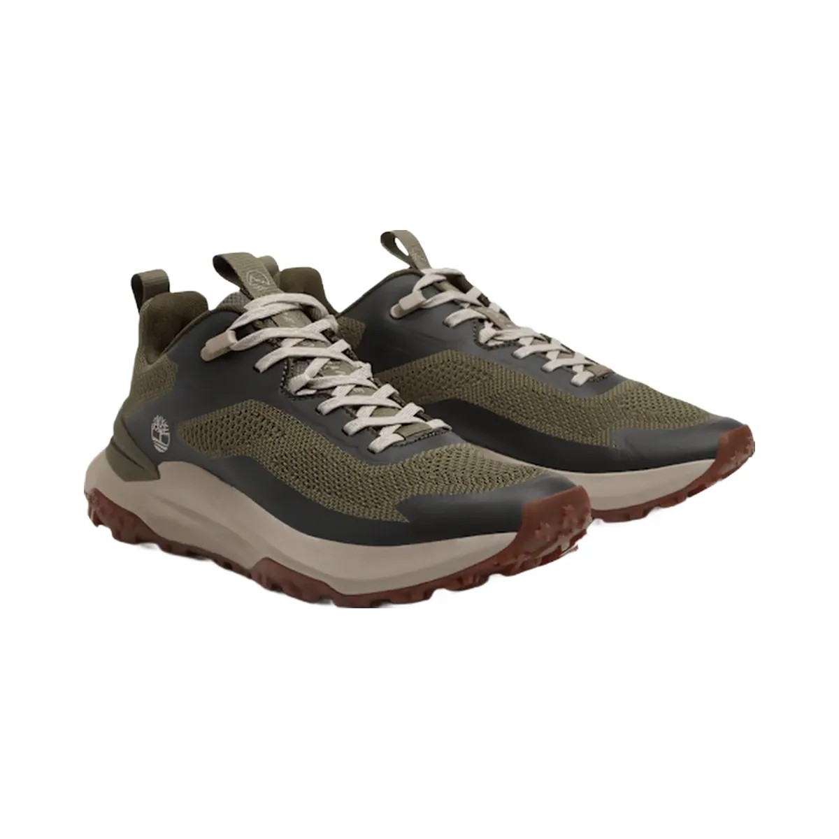Timberland Motion Access Low Lace-Up Sneaker Dark Green Knit Men'S - HypeFly India View 1