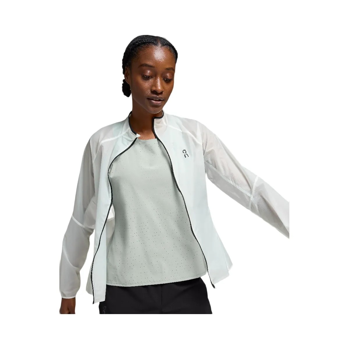 On Zero Jacket Undyed-White - HypeFly India View 4