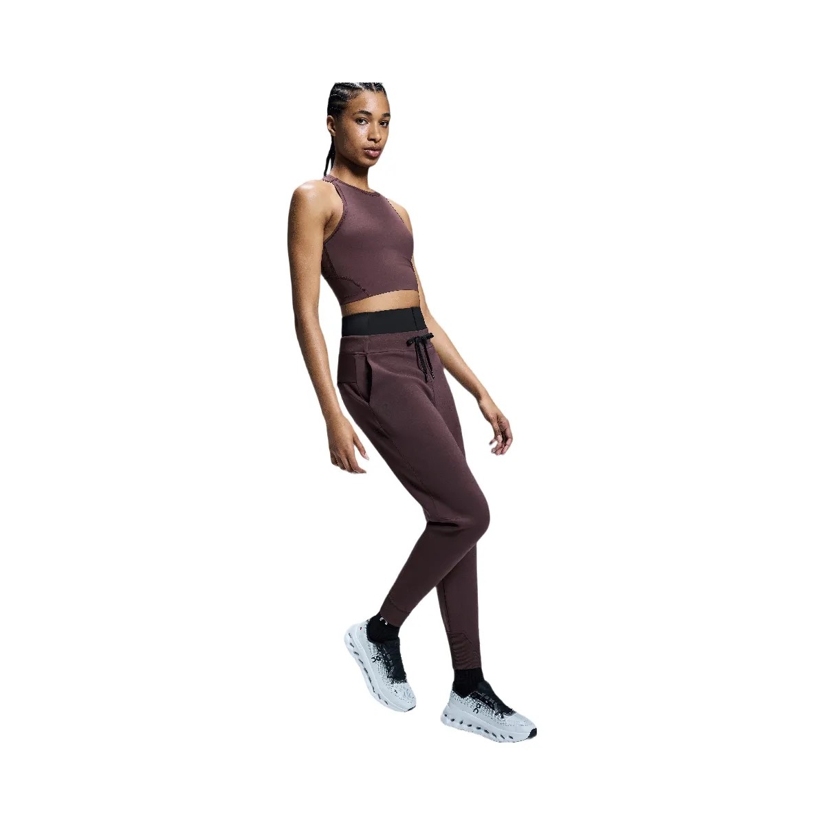 On Sweat Pants Mulberry  - HypeFly India View 3