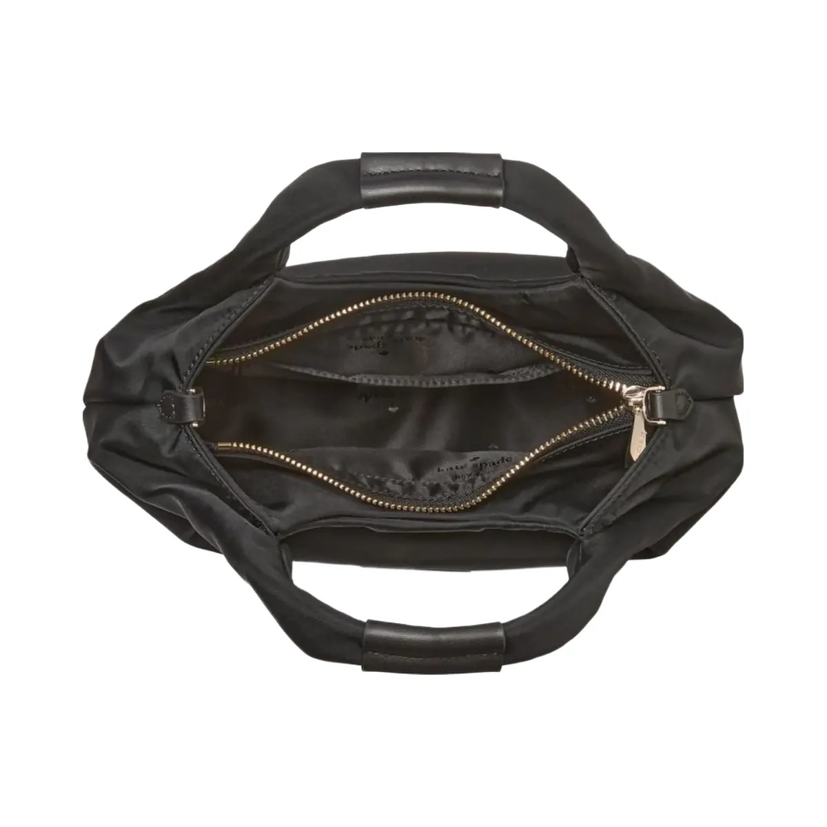 Kate Spade Carter Nylon Small Pleated Crossbody Black - HypeFly India View 5