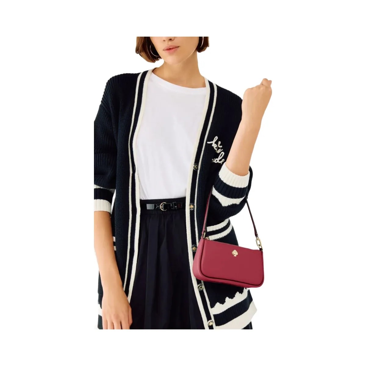 Kate Spade Kayla Convertible Wristlet Perfect Cherry - HypeFly India View 2