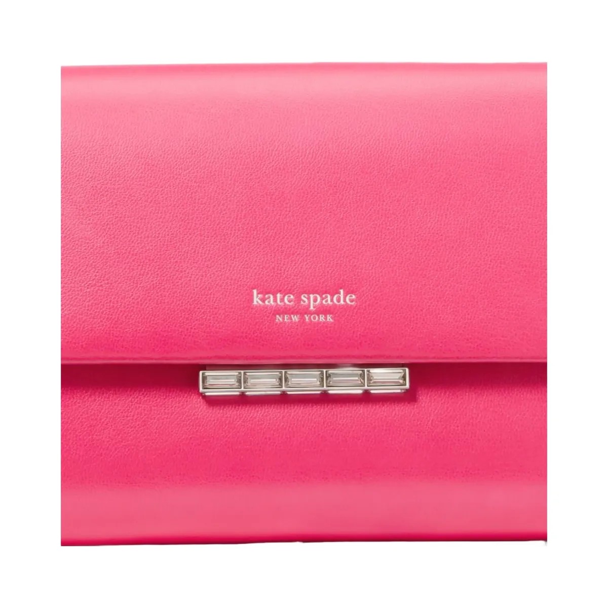 Kate Spade Grace Embellished Lock Clutch Rosehip - HypeFly India View 6