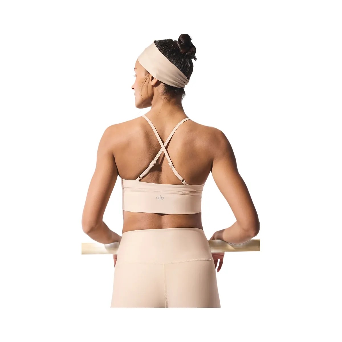 Alo Women's Airlift Divine Bra - Macadamia - HypeFly India View 4