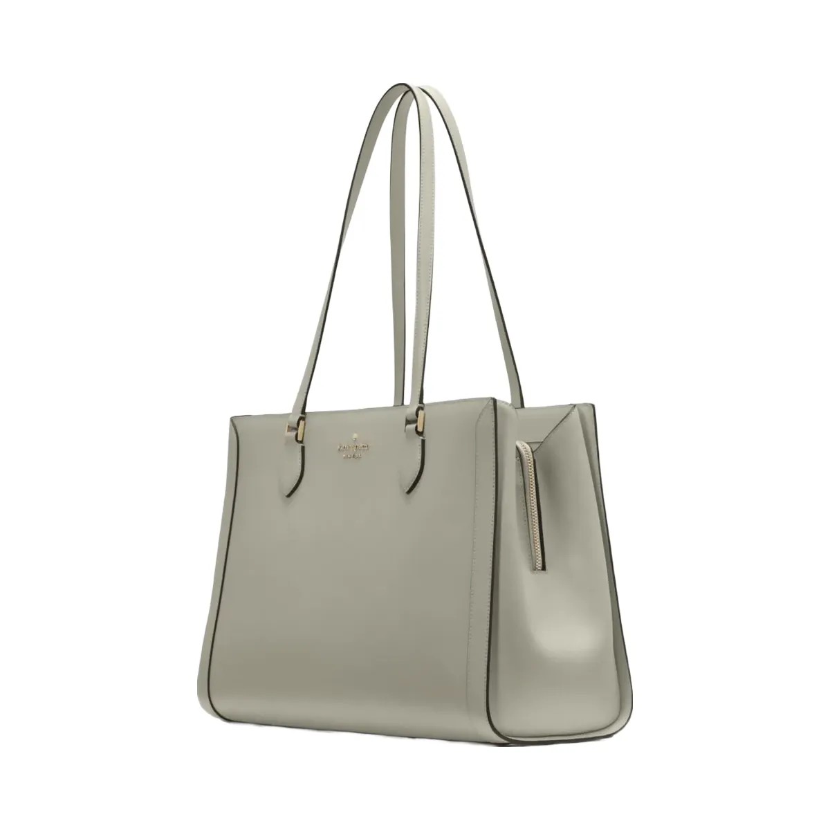 Kate Spade Madison Saffiano East West Leather Large Laptop Tote Dusky Pine - HypeFly India View 3