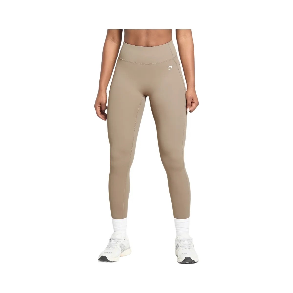Gymshark Lifting Pocket Leggings - Lifestyle Brown - HypeFly India View 1