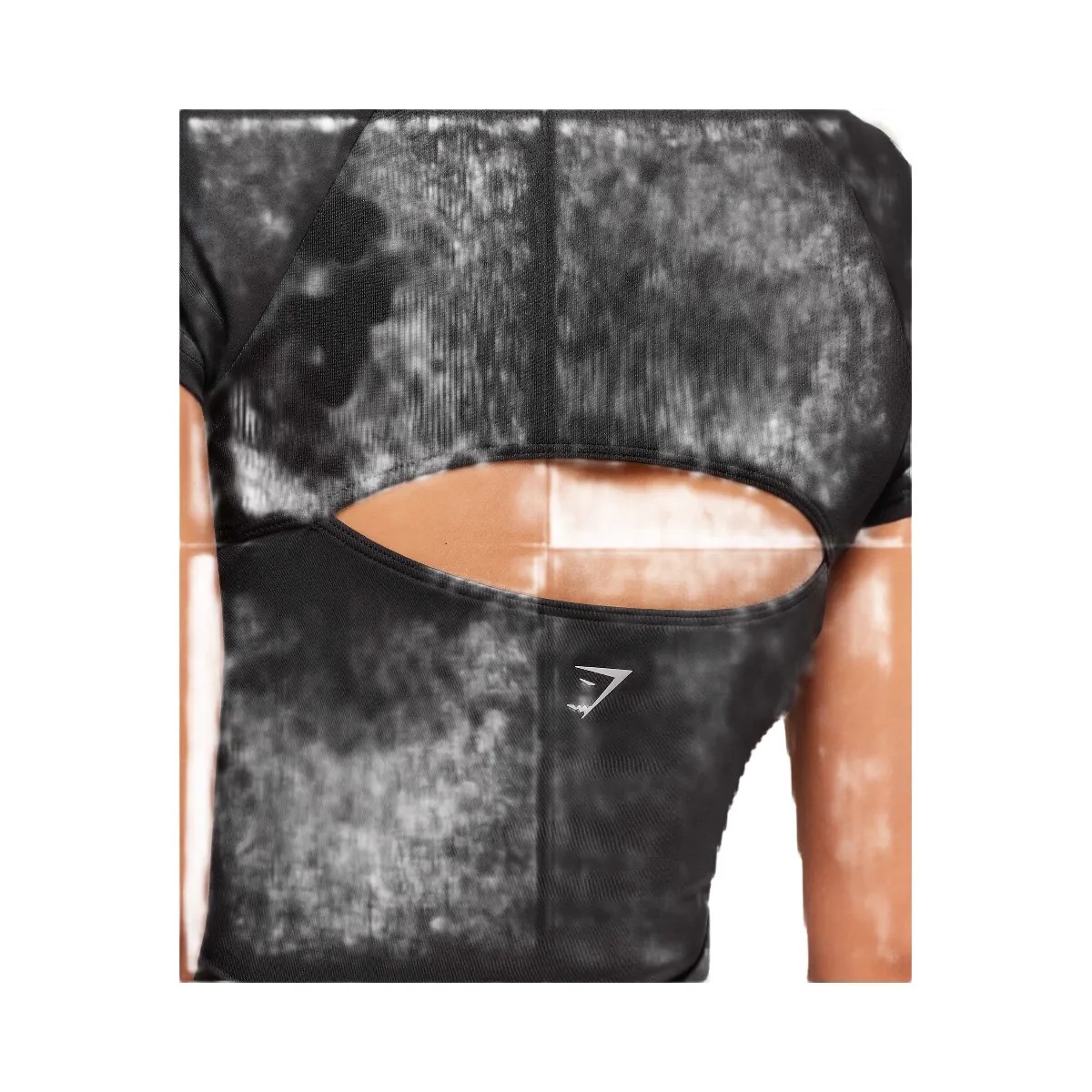 Gymshark Running Back Vent T-Shirt - Black - HypeFly India View 4