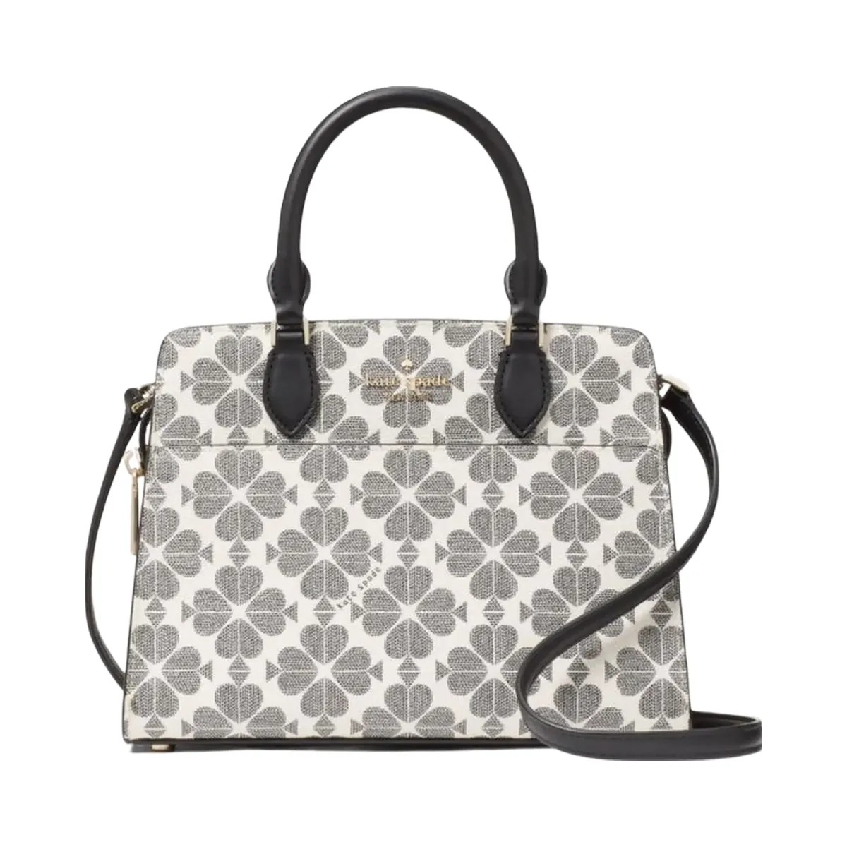 Kate Spade Signature Spade Flower Small Satchel Black Multi - HypeFly India View 1