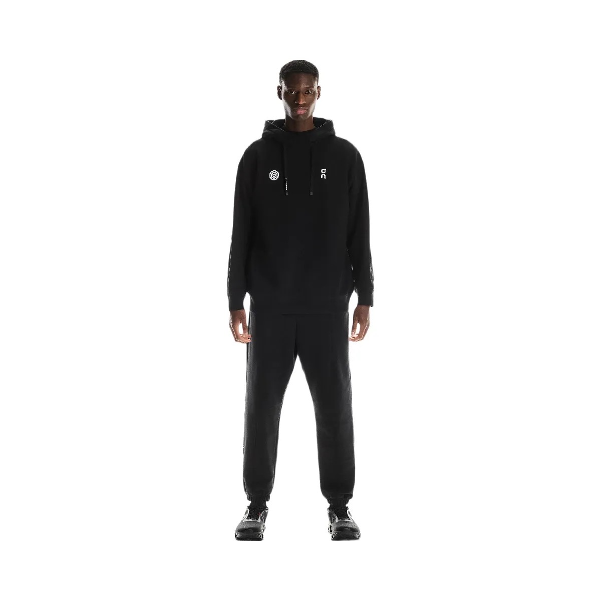 On Club Oac Hoodie Black - HypeFly India View 2