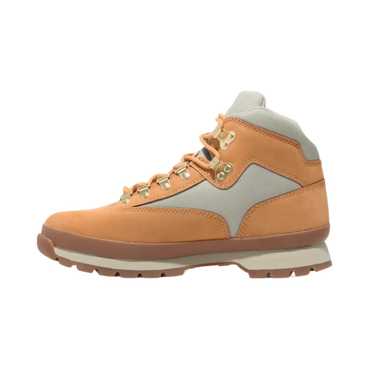 Timberland Mens Euro Hiker Mid Lace-Up Boot Wheat Nubuck - HypeFly India View 5