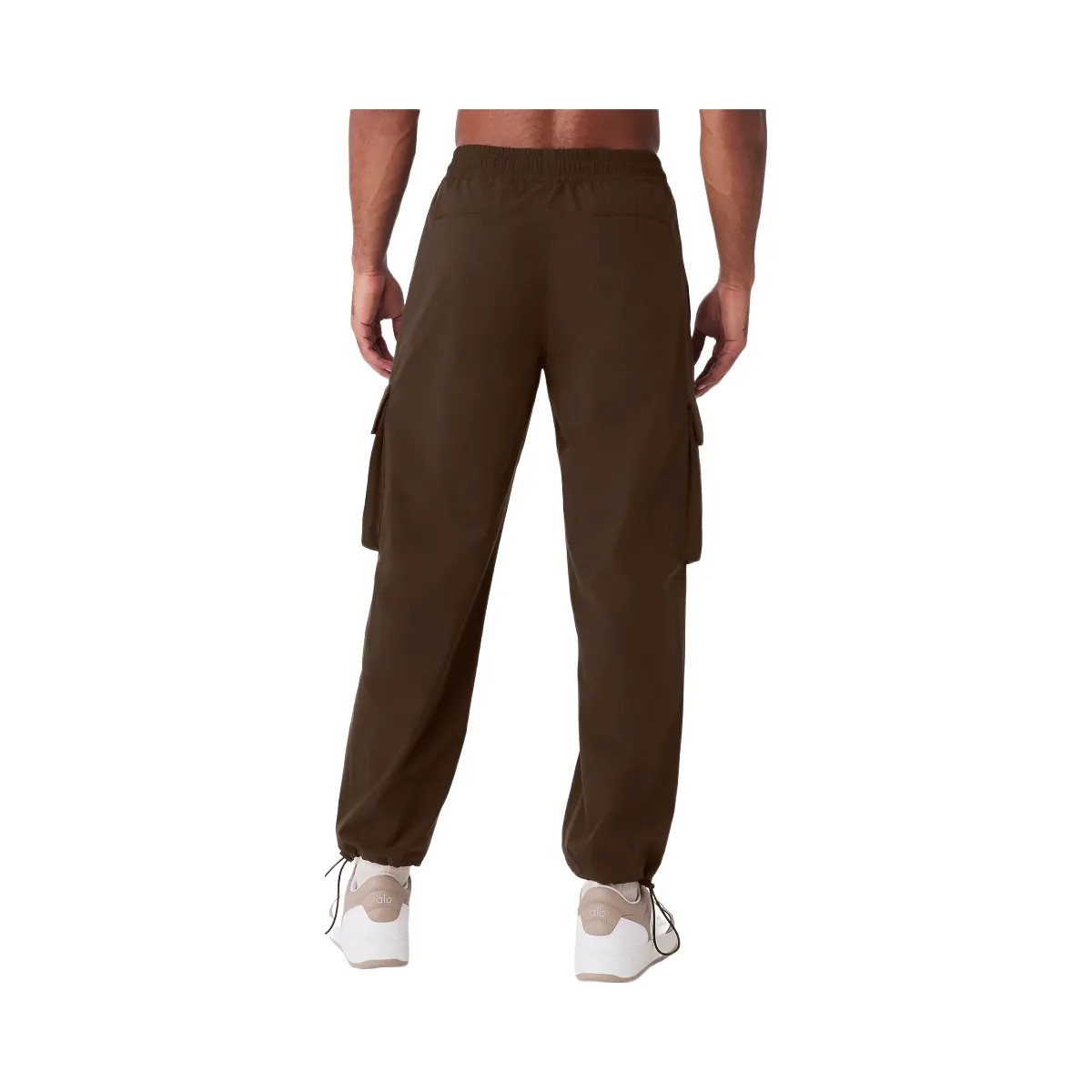 Alo Men's Voyage Utility Cargo Pant - Espresso - HypeFly India View 5