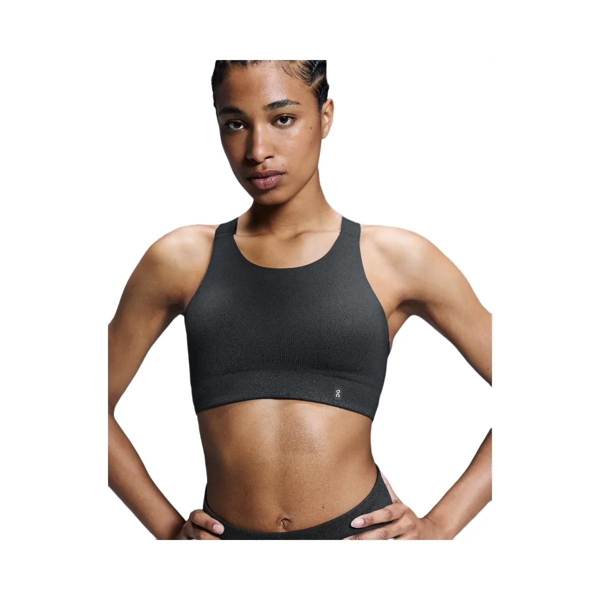 On Performance Bra Lumos Black  - HypeFly India View 1