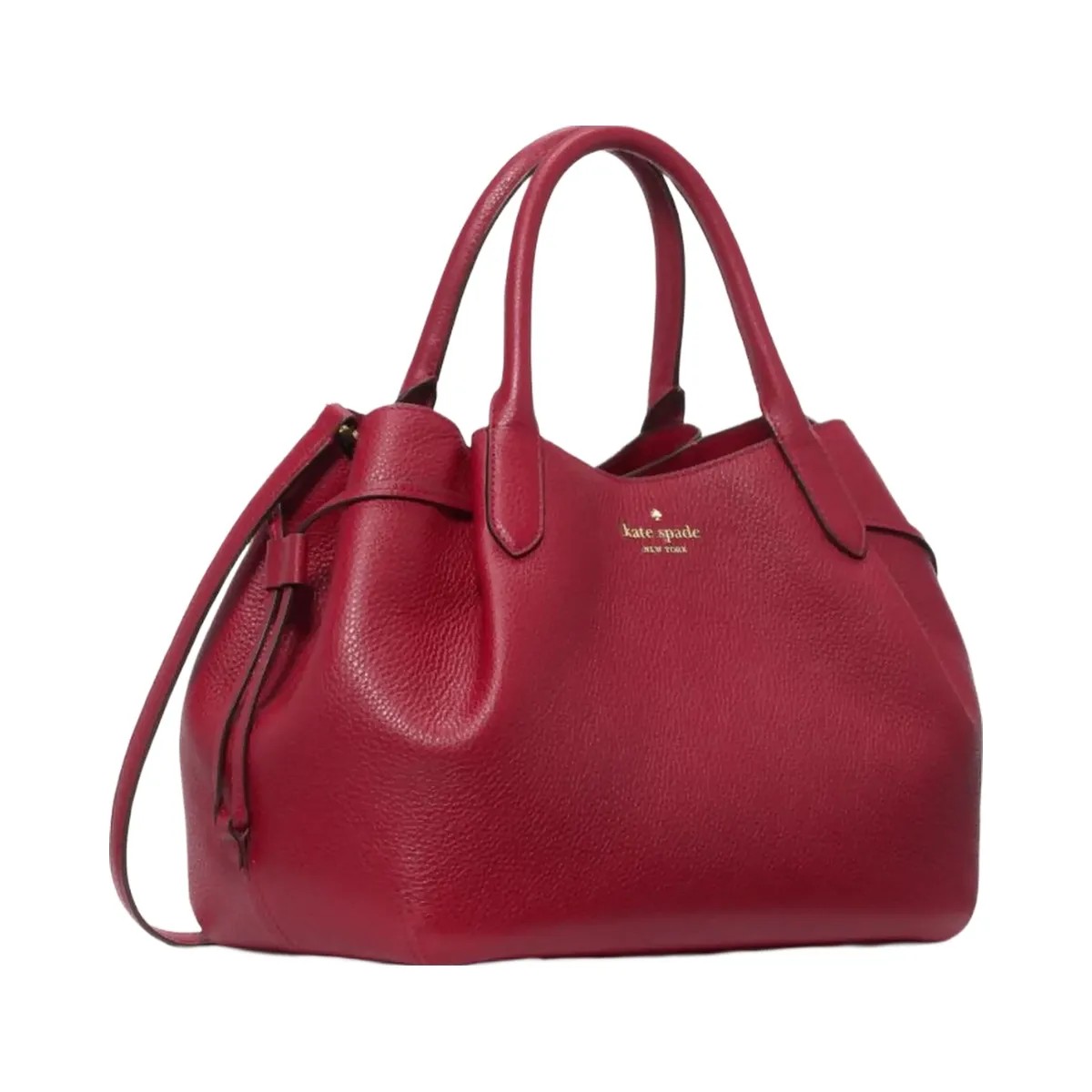Kate Spade Dumpling Large Satchel Red Jam - HypeFly India View 2